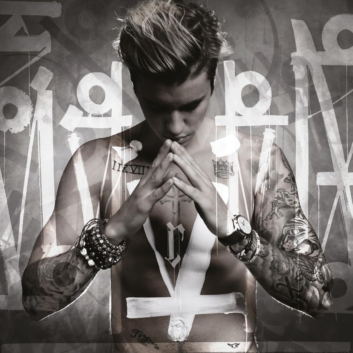Justin Bieber – PURPOSE(LP) by JUSTIN BIEBER vinyl record cover