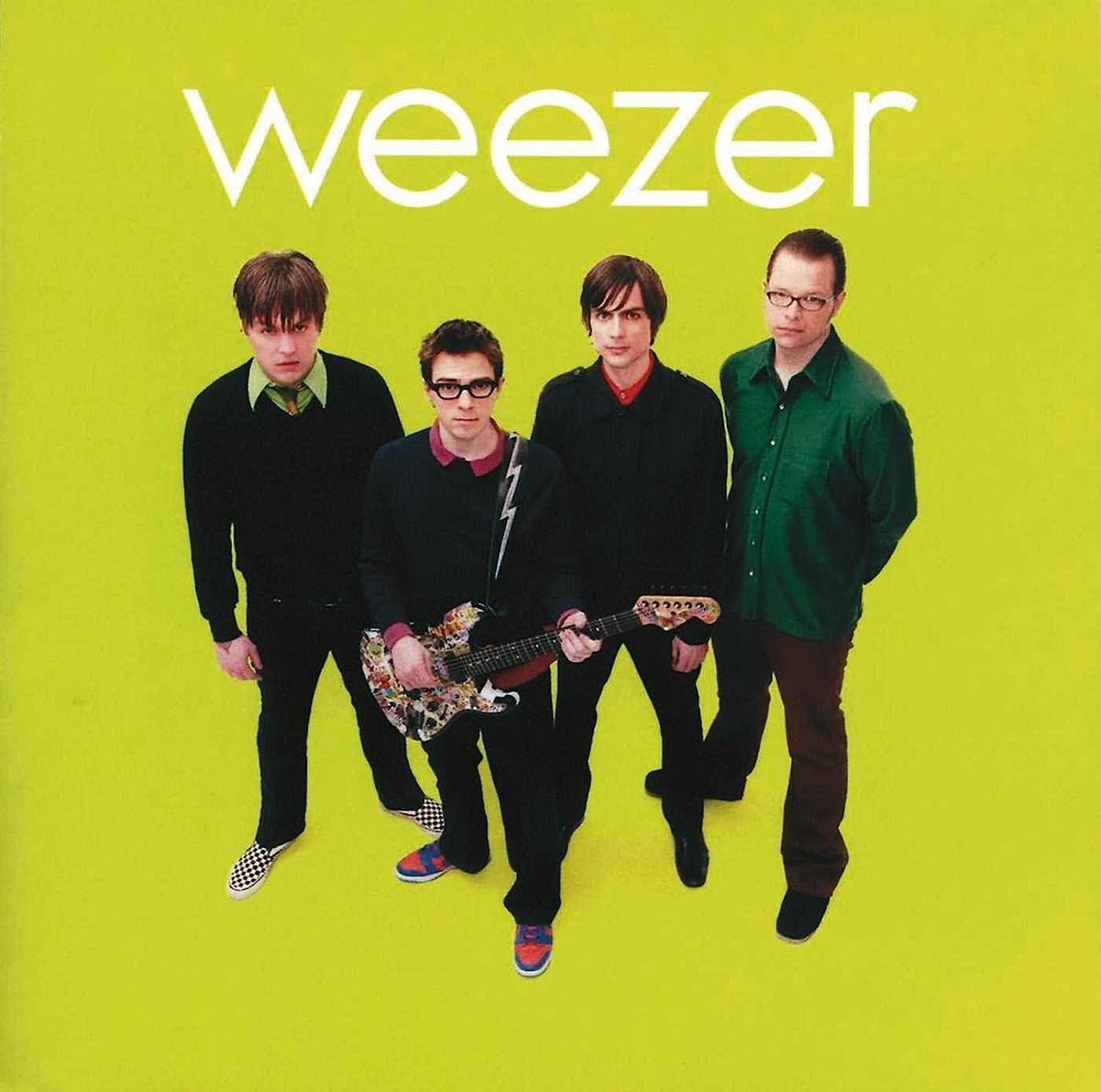 Weezer – The Green Album vinyl record cover
