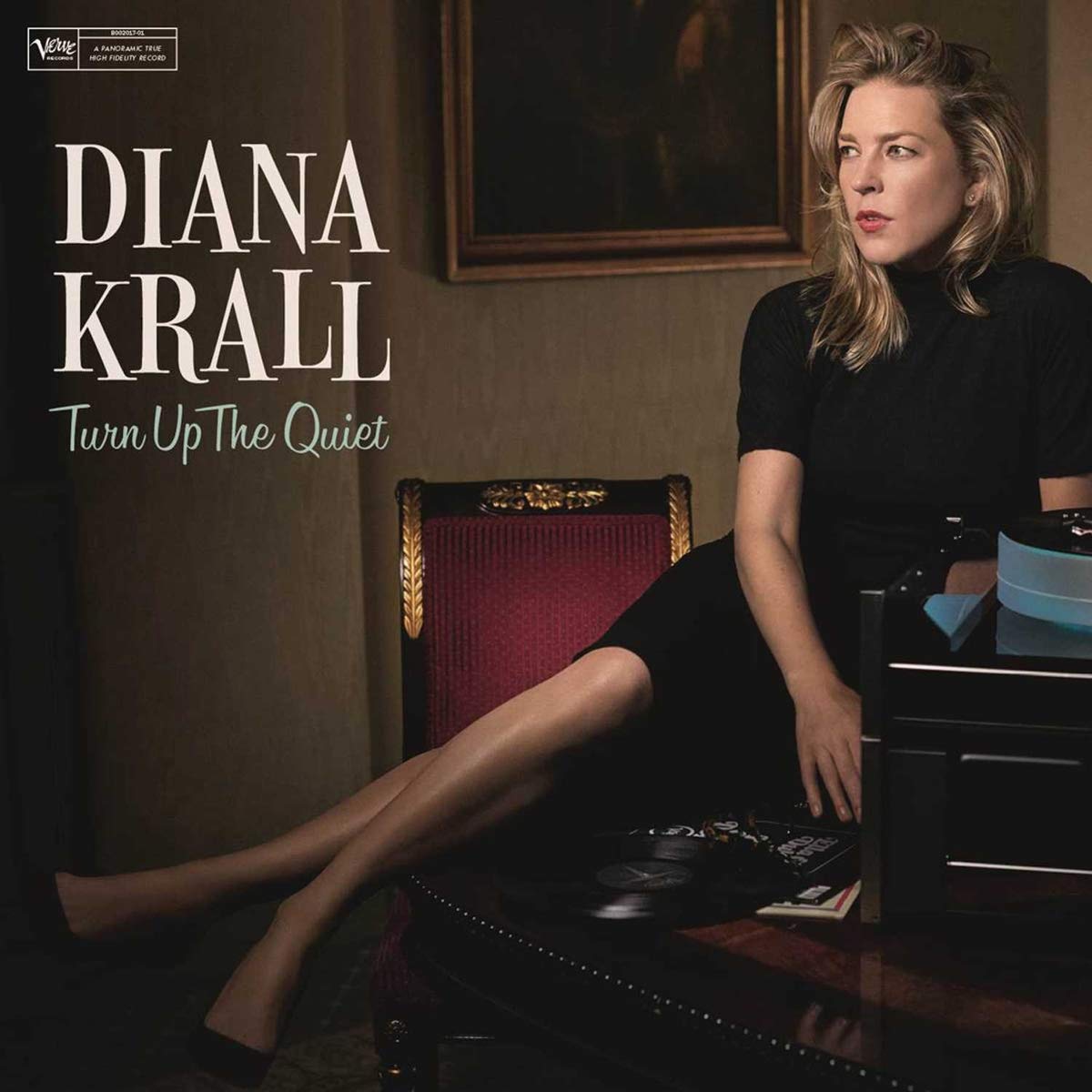 Diana Krall – Turn Up the Quiet vinyl record cover