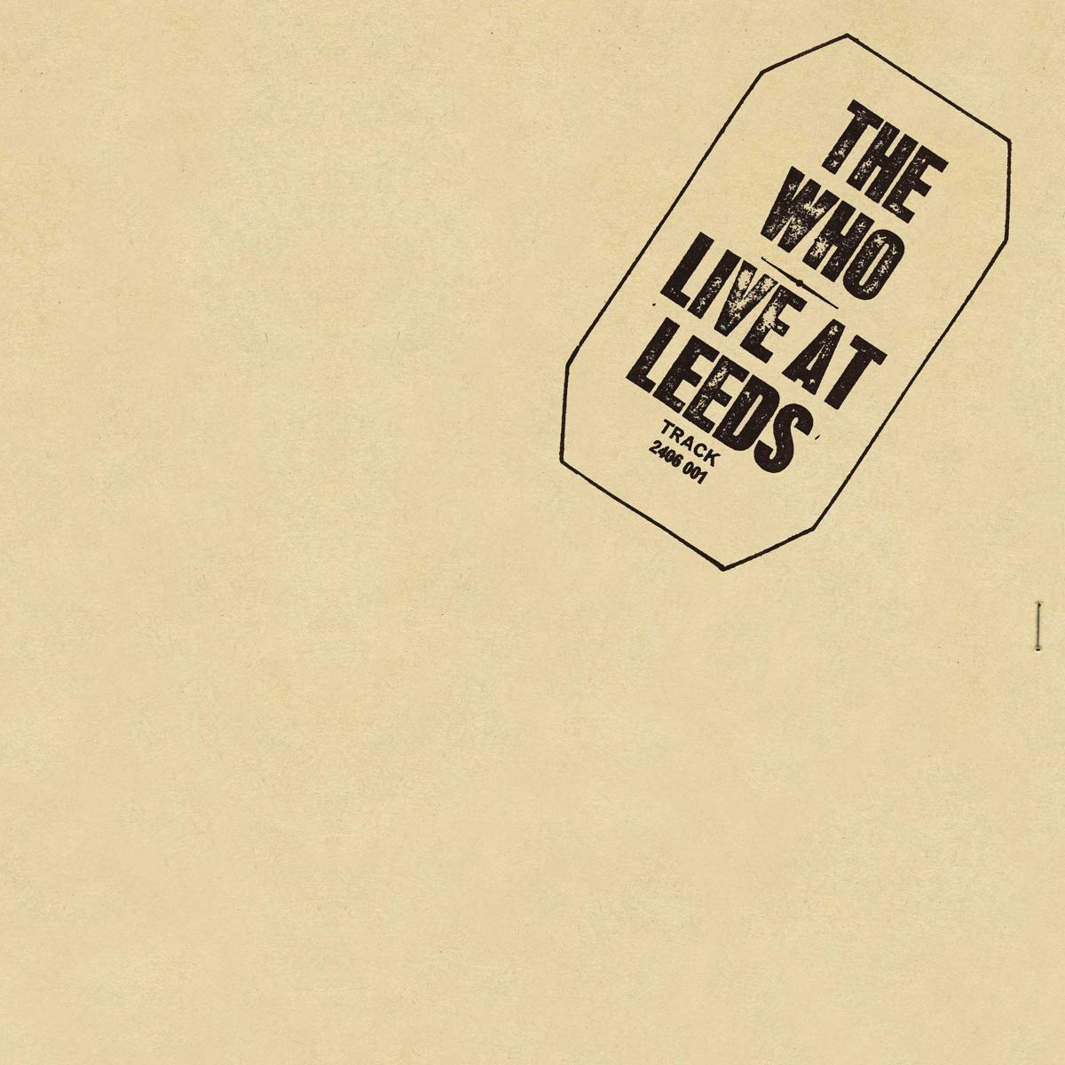 The Who – Live at Leeds vinyl record cover
