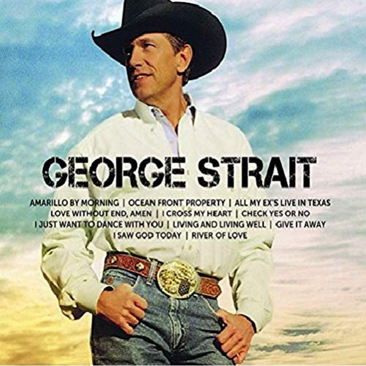 George Strait – Icon vinyl record cover