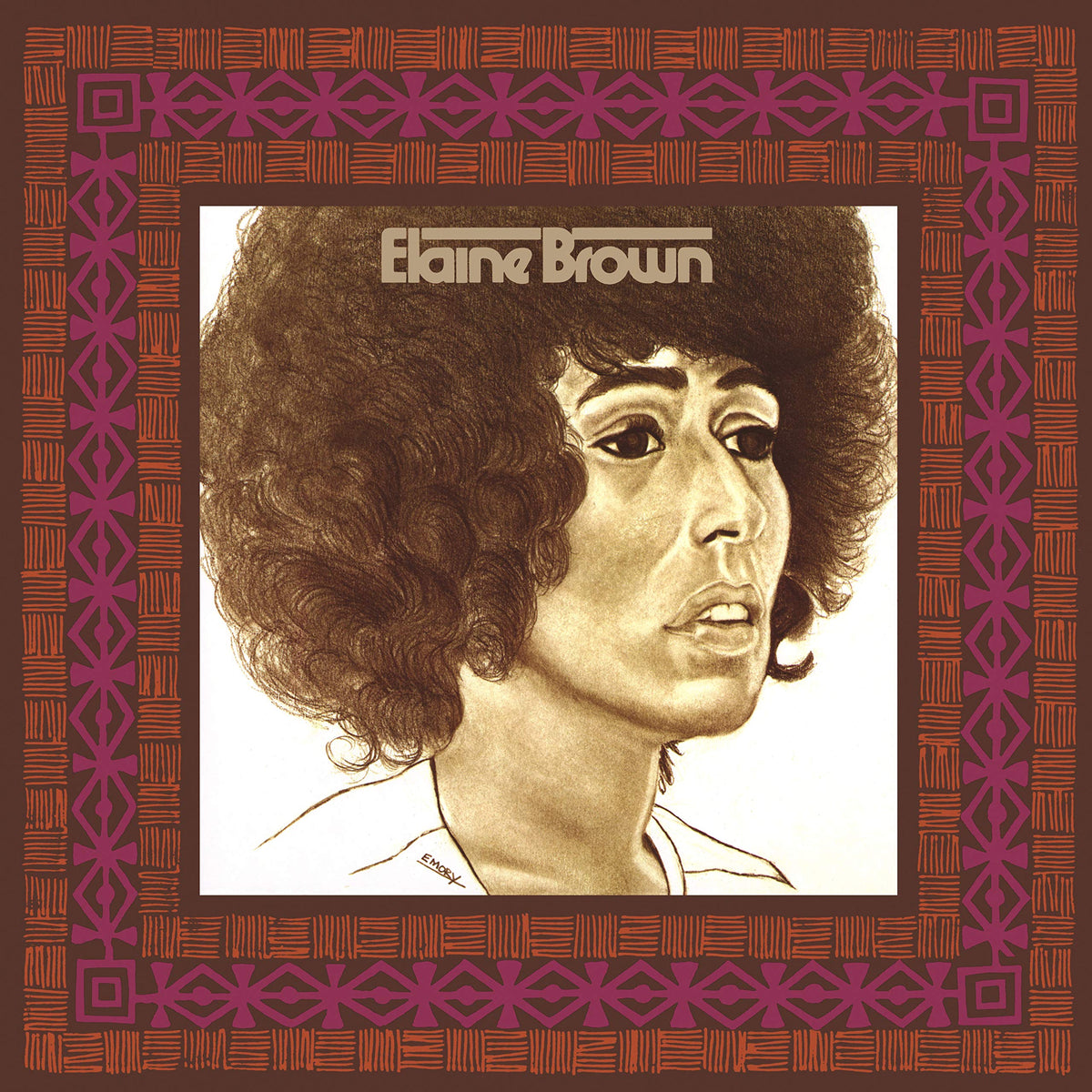 Elaine Brown – ELAINE BROWN(LP) by ELAINE BROWN vinyl record cover