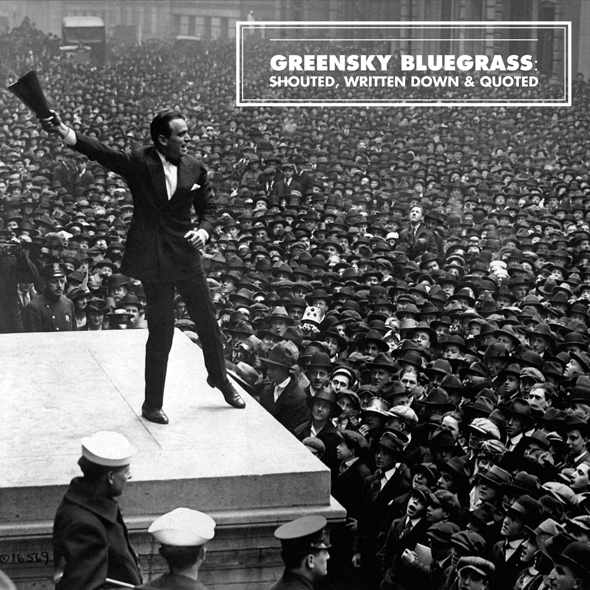 Greensky Bluegrass – Shouted Written Down & Quoted vinyl record cover
