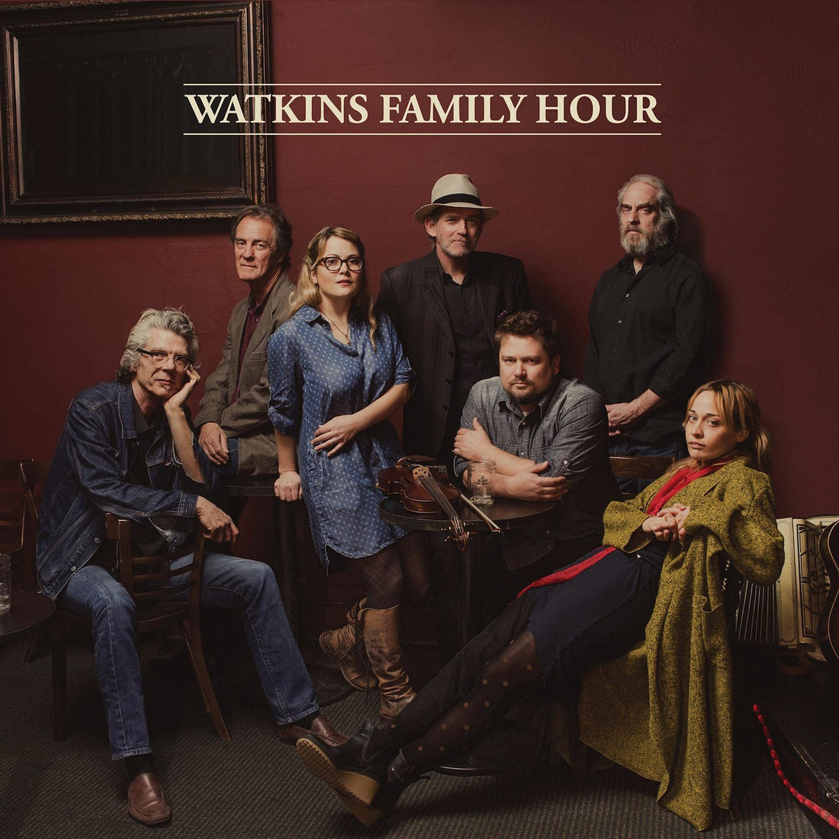 Watkins Family Hour – Watkins Family Hour vinyl record cover