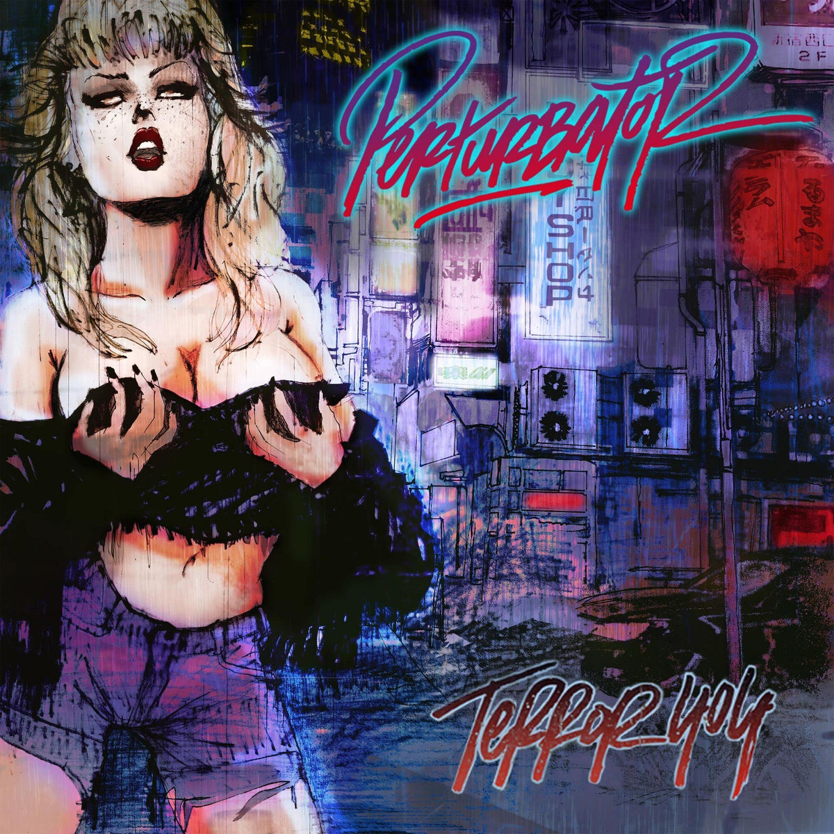 Perturbator – Terror 404 vinyl record cover