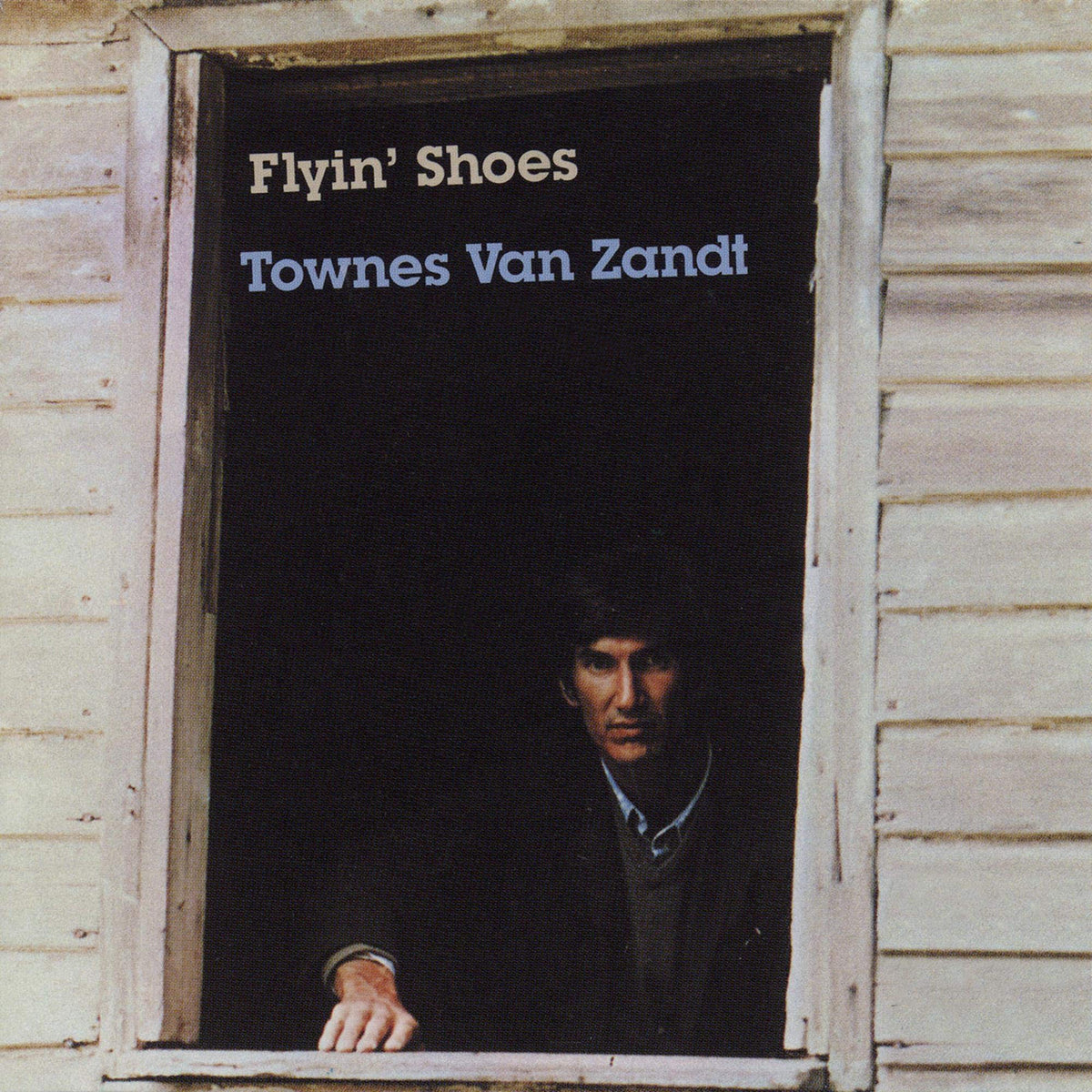 Townes Van Zandt – Flyin Shoes vinyl record cover