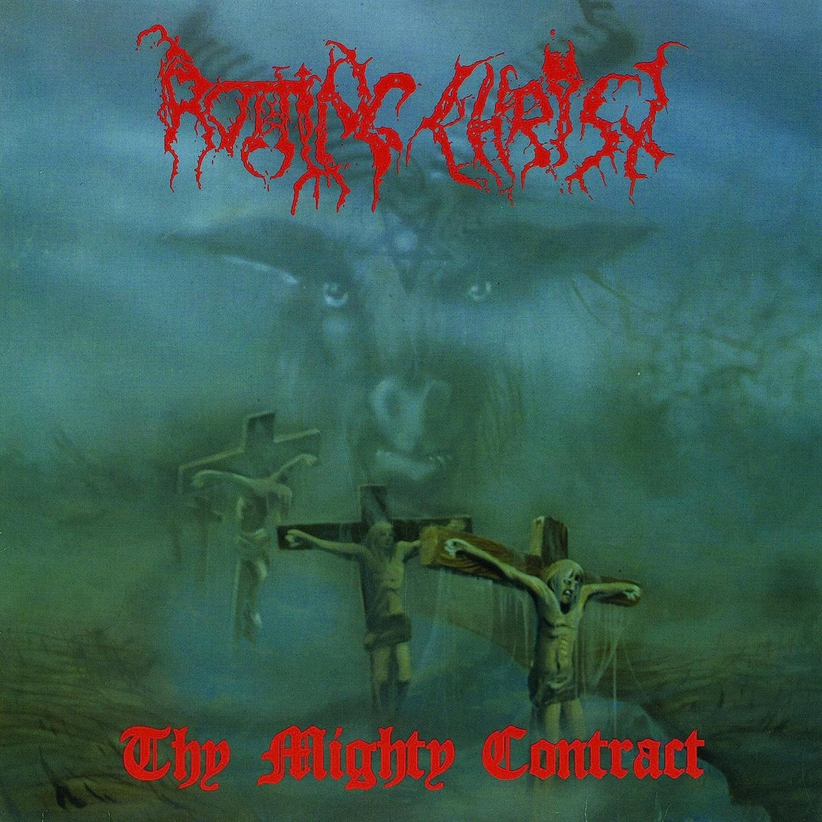 Rotting Christ – Thy Mighty Contract vinyl record cover