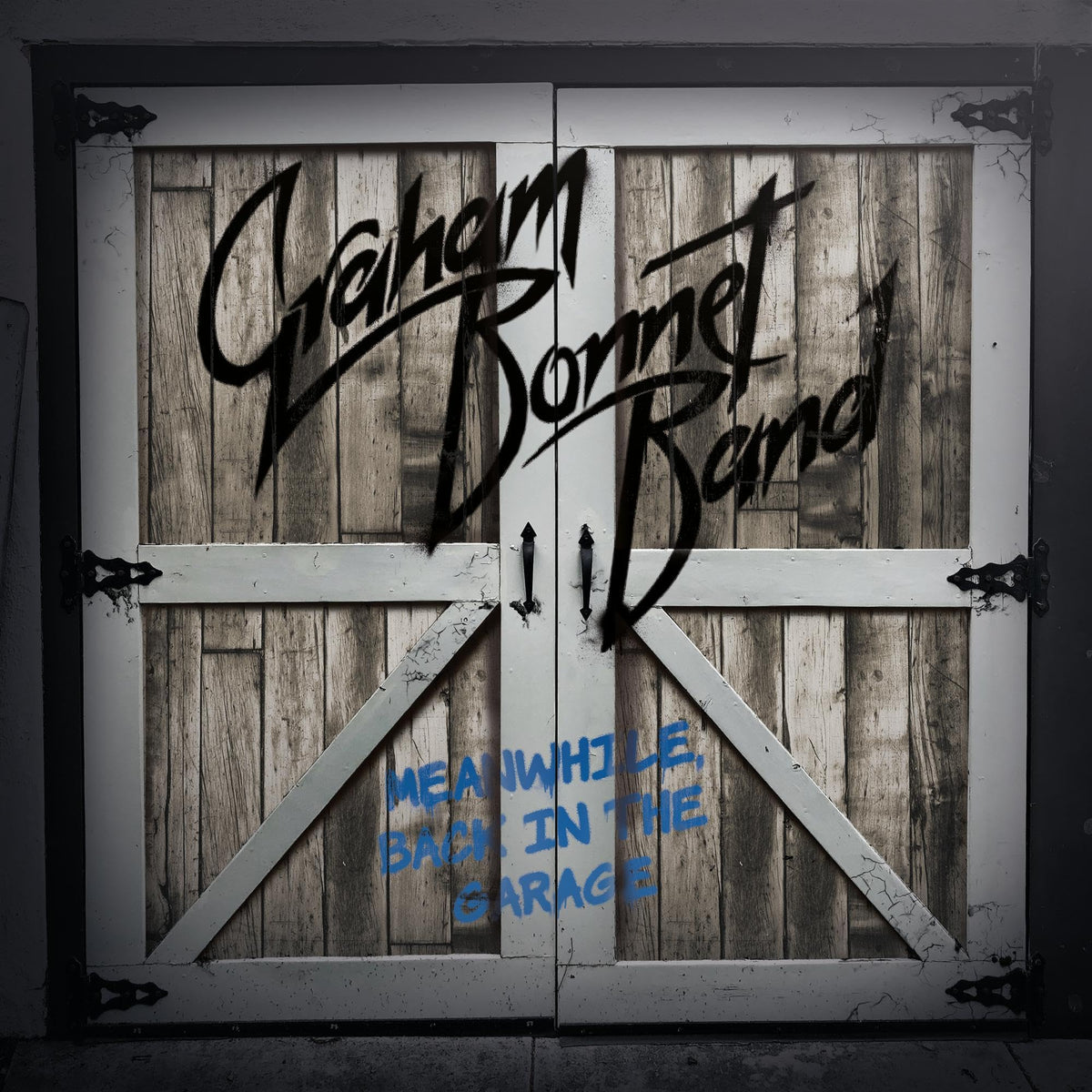 Graham Bonnet Band – Meanwhile, Back In The Garage by Graham Bonnet Band vinyl record cover