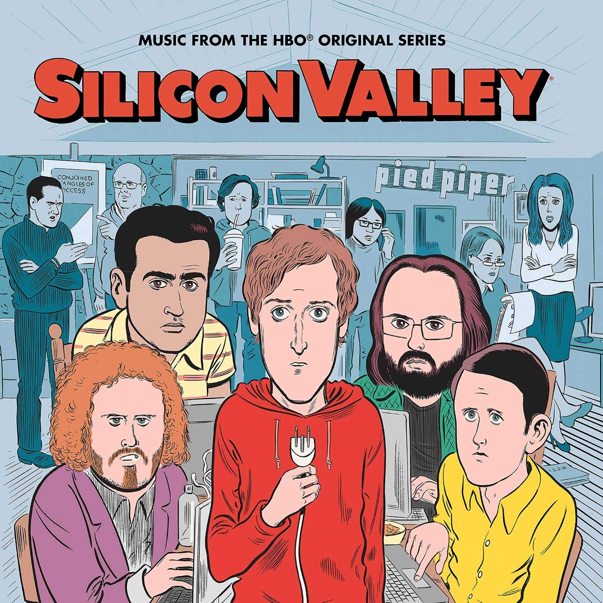 Various – Silicon Valley: The Soundtrack by Various vinyl record cover