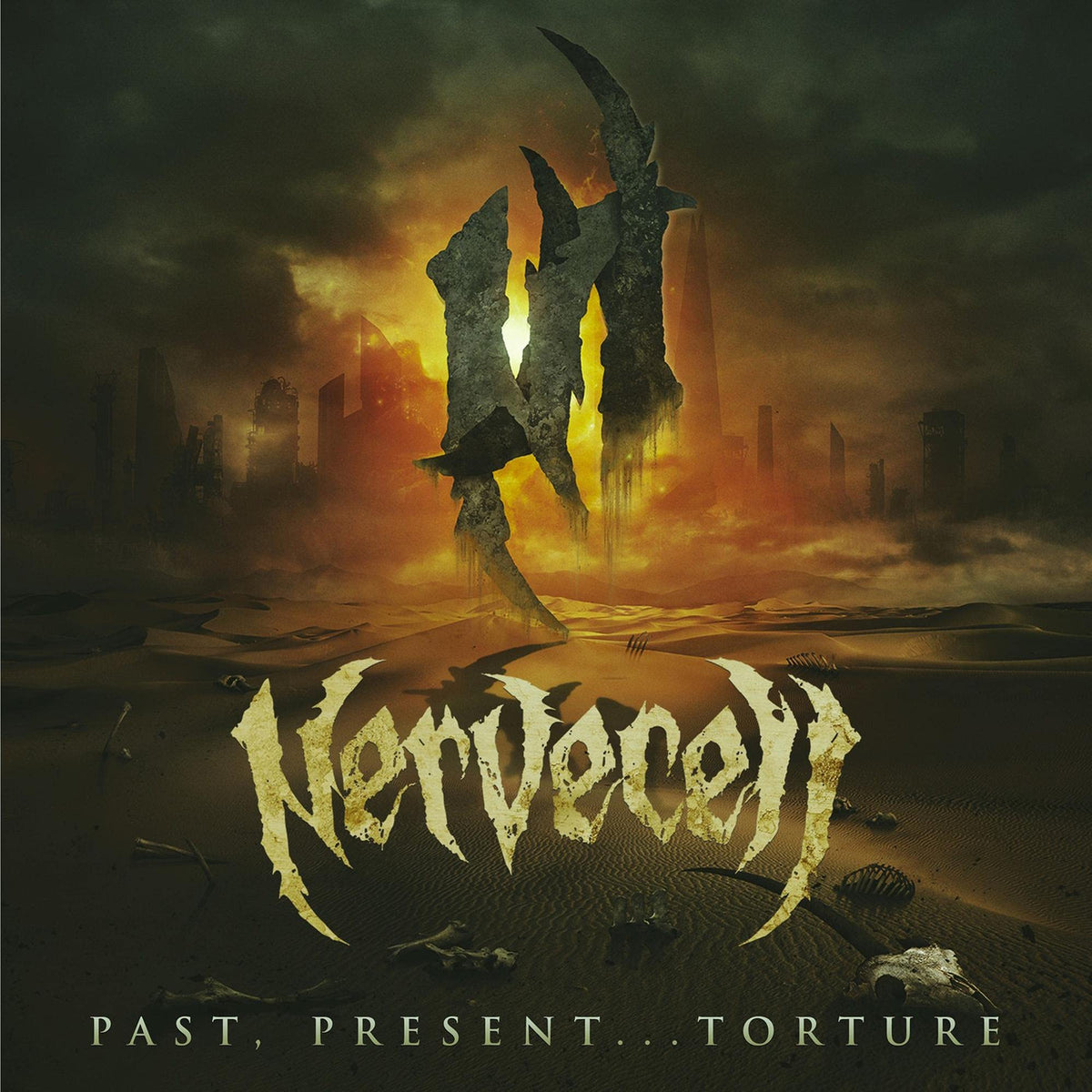 Nervecell – Past, Present...torture vinyl record cover