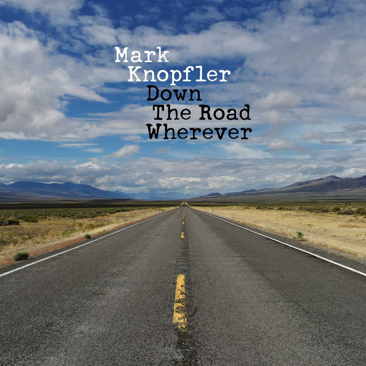 Mark Knopfler – Down the Road Wherever vinyl record cover
