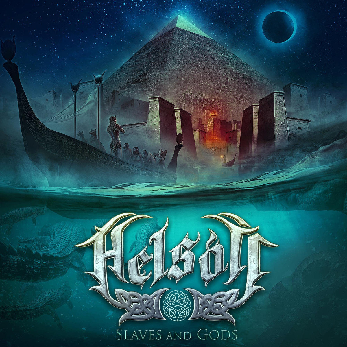 Helsott – Slaves And Gods by Helsott vinyl record cover