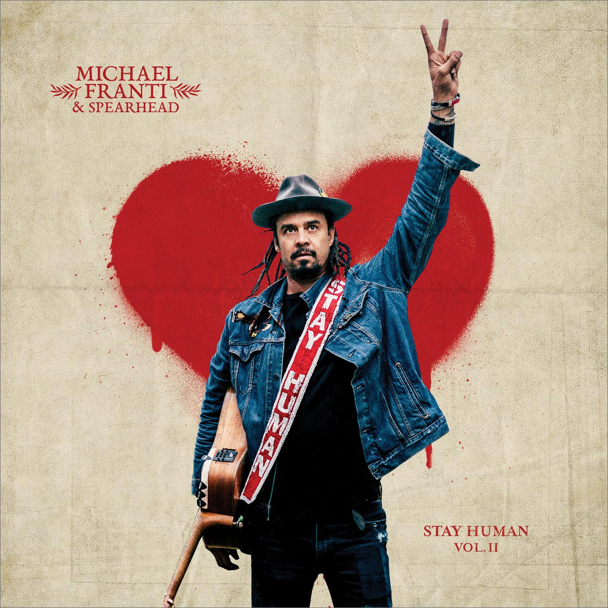 Michael Franti and Spearhead – Stay Human vinyl record cover