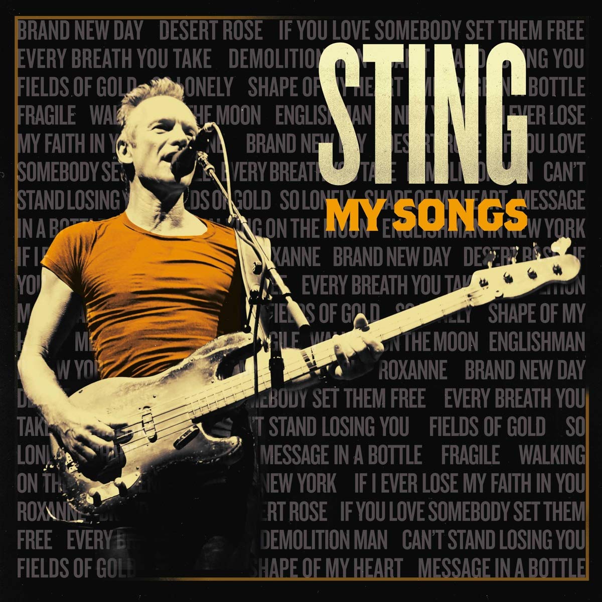 Sting – My Songs vinyl record cover