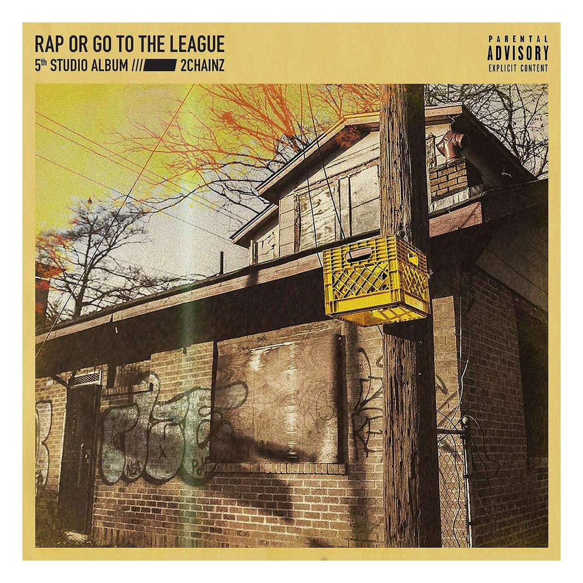 2 Chainz – RAP OR GO TO THE LEAGUE(LP by 2 CHAINZ vinyl record cover