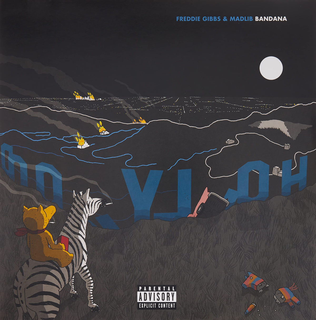 Freddie Gibbs & Madlib – Bandana vinyl record cover