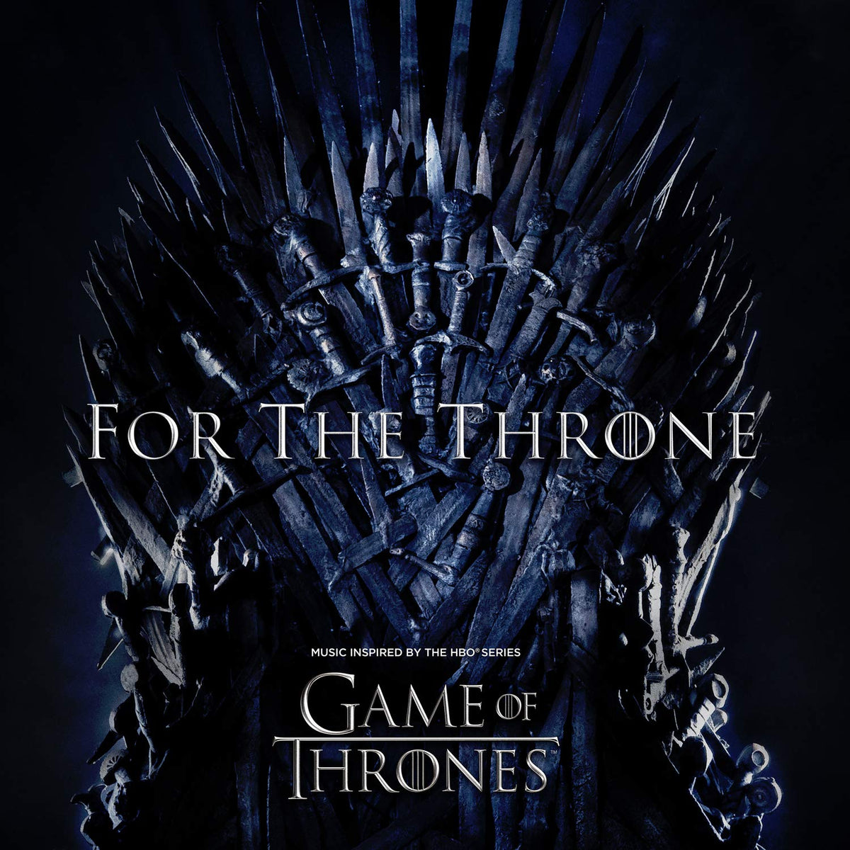 Various – For The Throne (Music Inspired by Various vinyl record cover