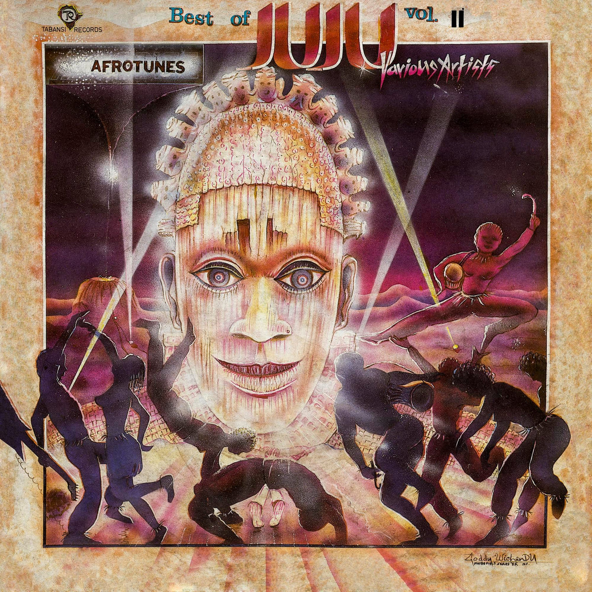 Ojo Balingo – Afrotunes - Best of Juju vinyl record cover