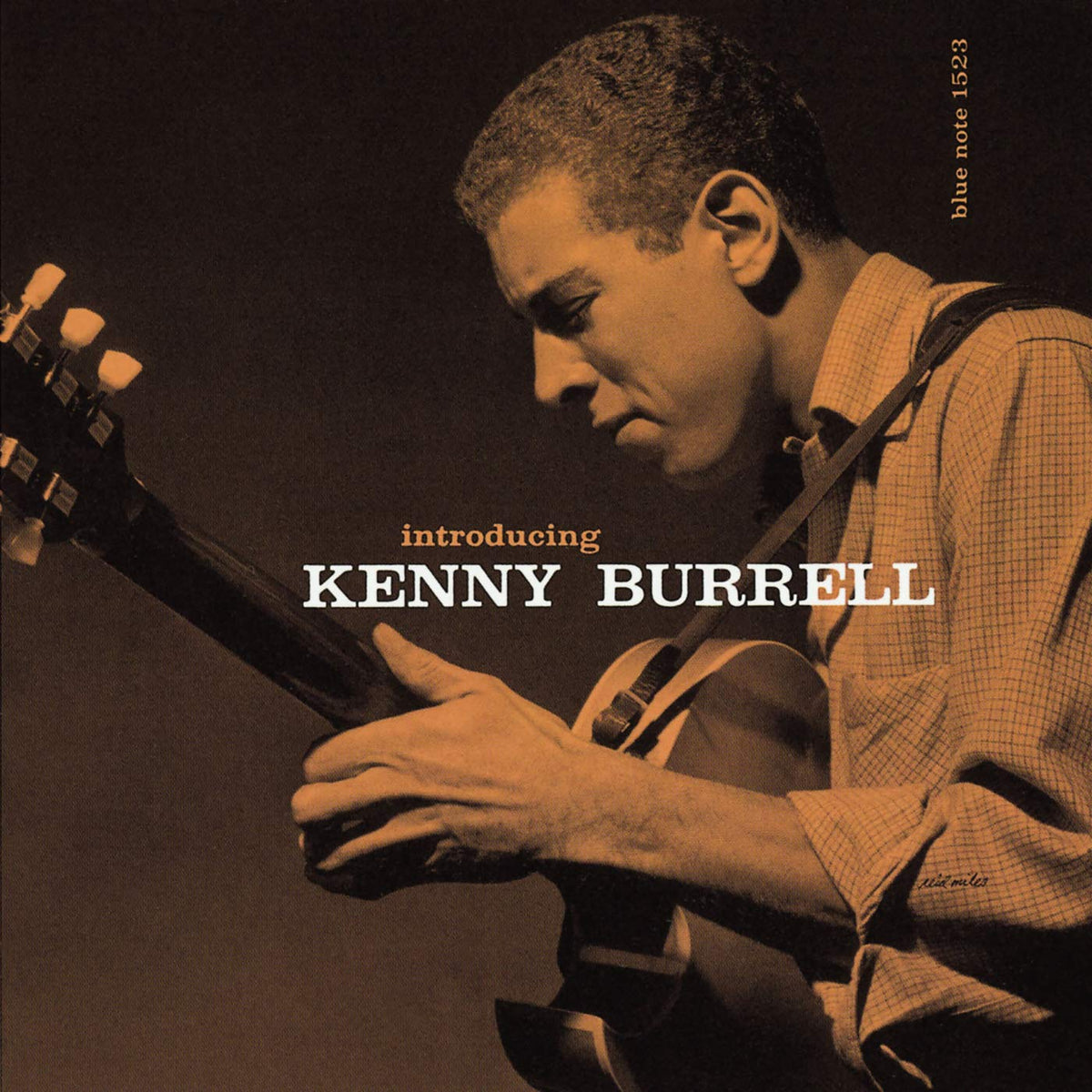 Kenny Burrell – Introducing Kenny Burrell vinyl record cover