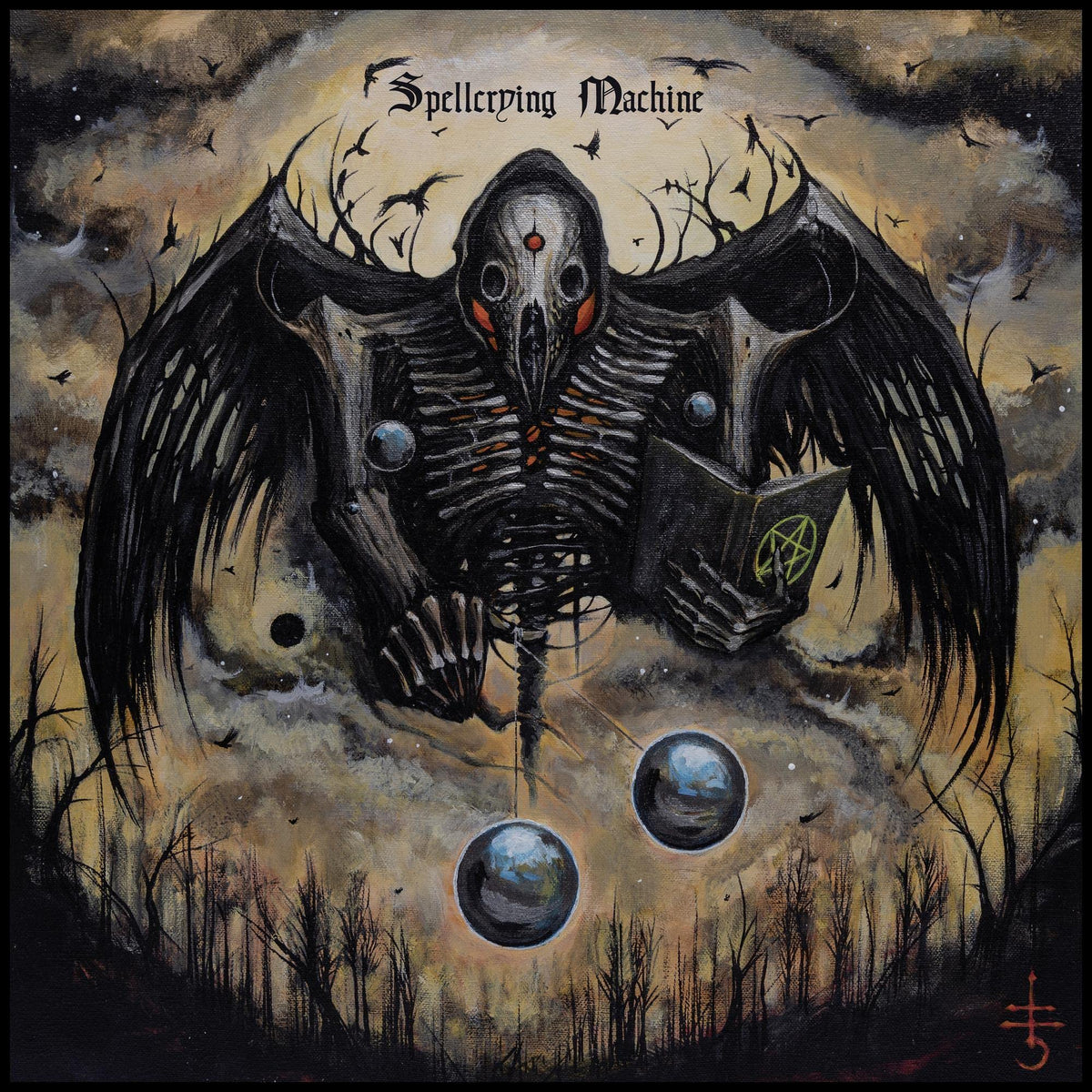 Essence of Datum – Spellcrying Machine vinyl record cover