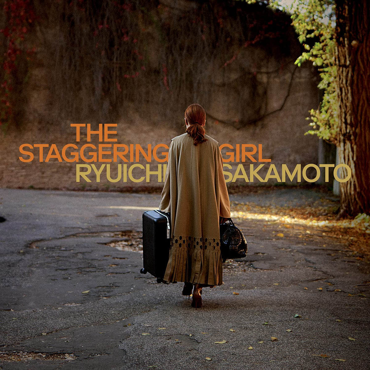 Ryuichi Sakamoto – The Staggering Girl (Original Motion Picture Soundtrack) by Ryuichi Sakamoto vinyl record cover