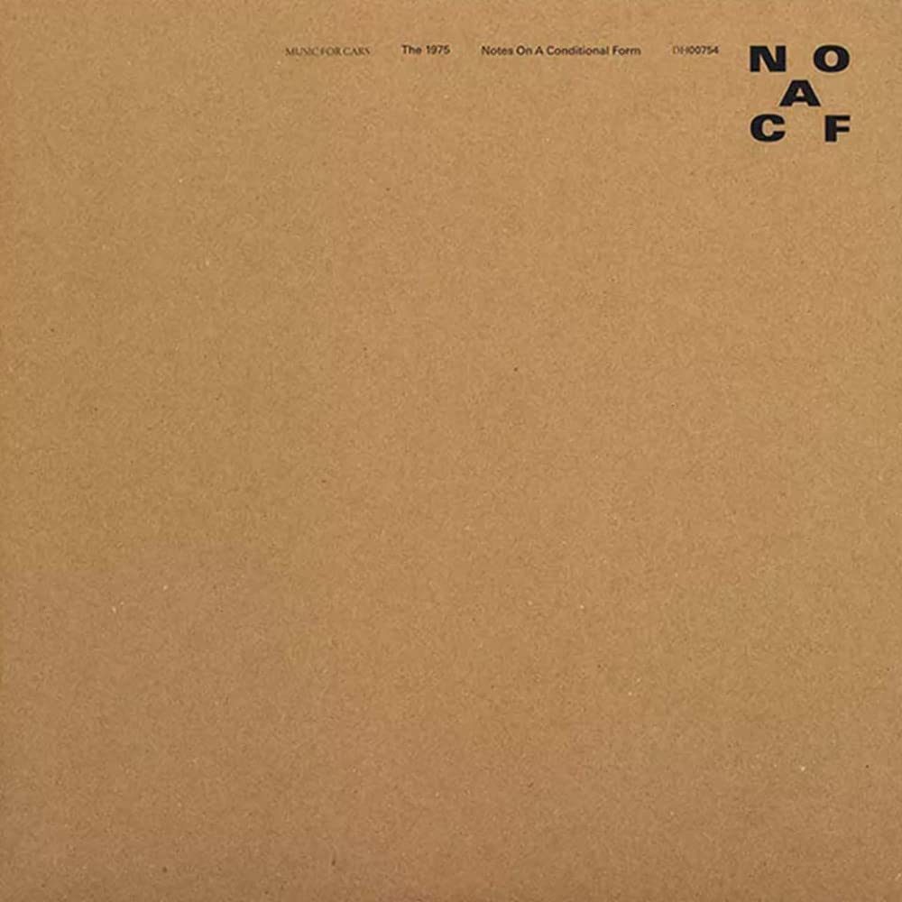 The 1975 – Notes On a Conditional Form vinyl record cover