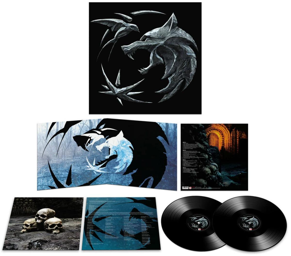 Sonya Belousova & Giona Ostinelli – The Witcher vinyl record cover