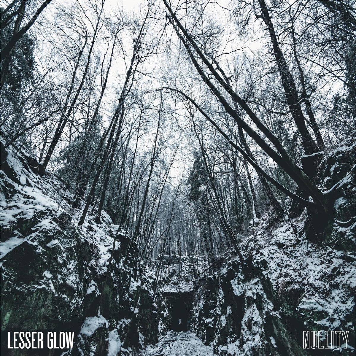 Lesser Glow – Nullity by Lesser Glow vinyl record cover