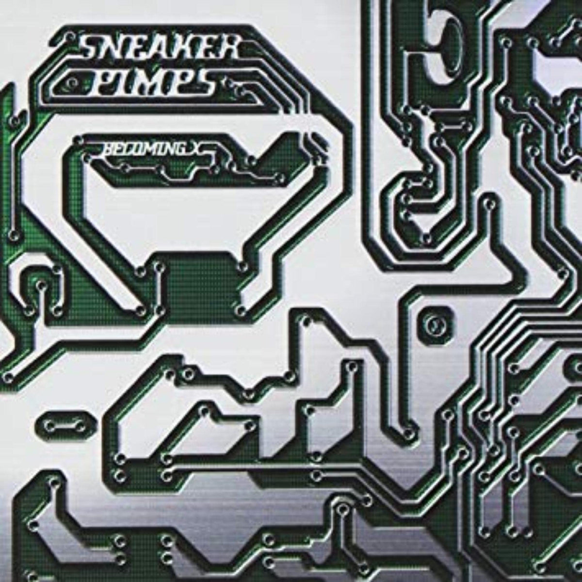 Sneaker Pimps – Becoming X vinyl record cover