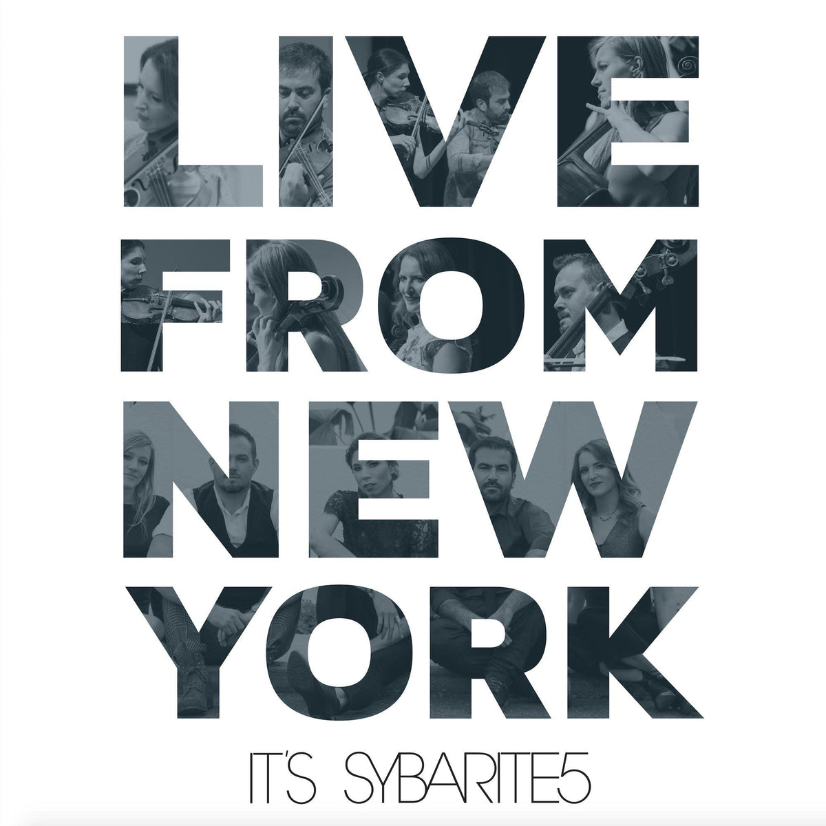 William Brittelle – Live from New York, It's Sybarite5 vinyl record cover