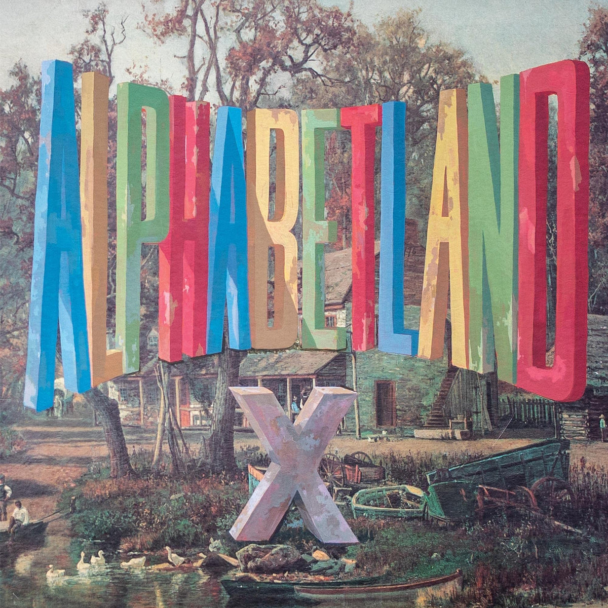 X – Alphabetland vinyl record cover