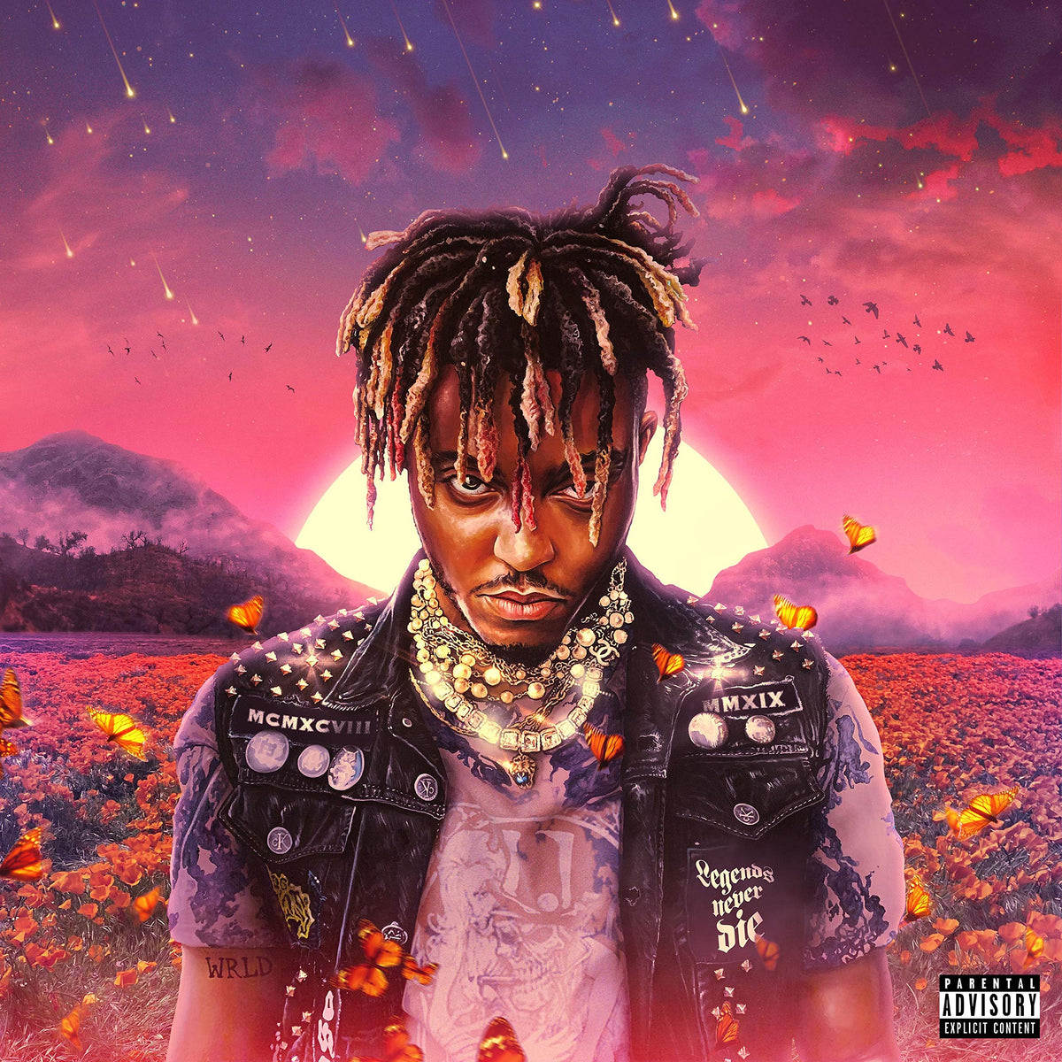 Juice WRLD – Legends Never Die vinyl record cover
