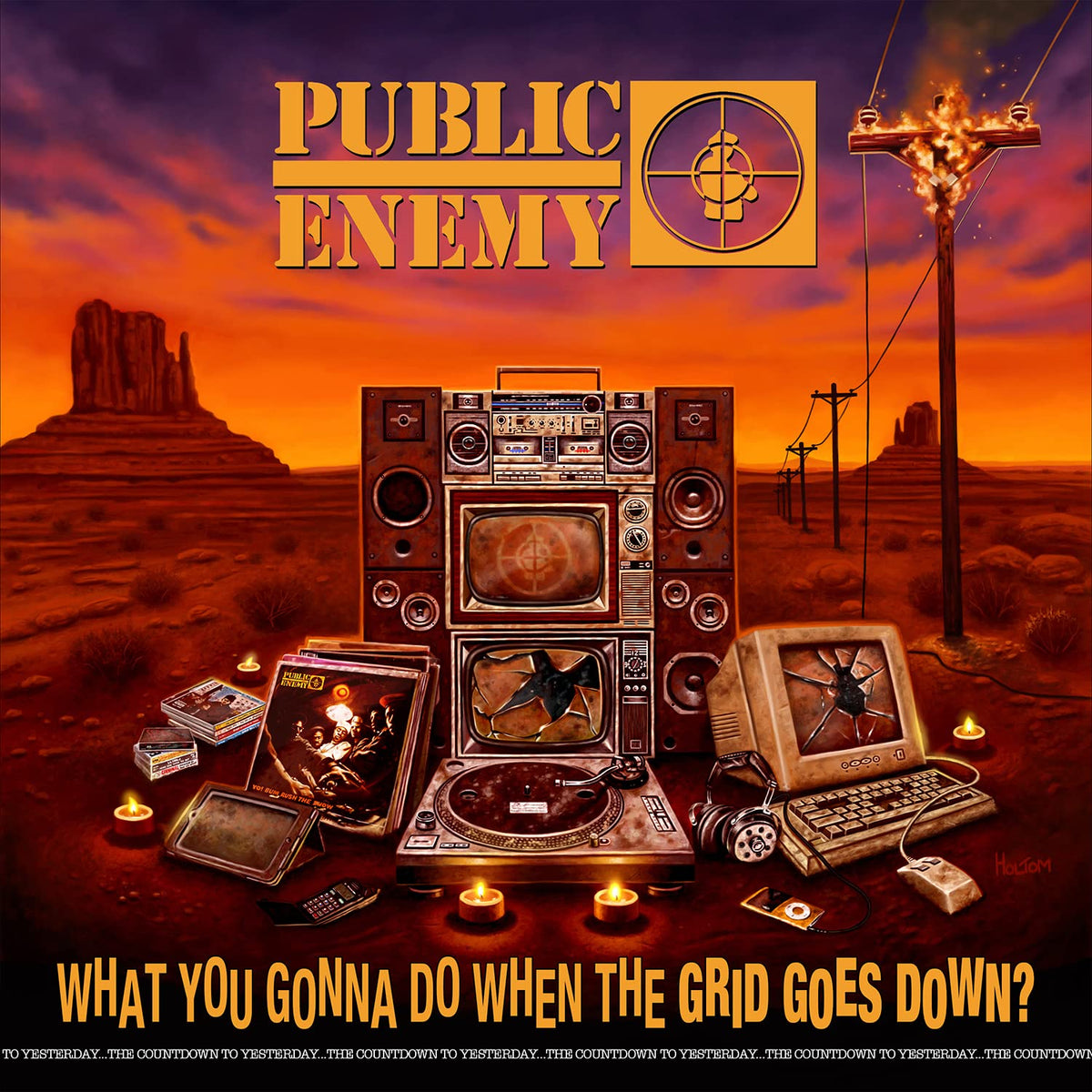 Public Enemy – WHAT YOU GONNA DO WHEN(LP) by PUBLIC ENEMY vinyl record cover