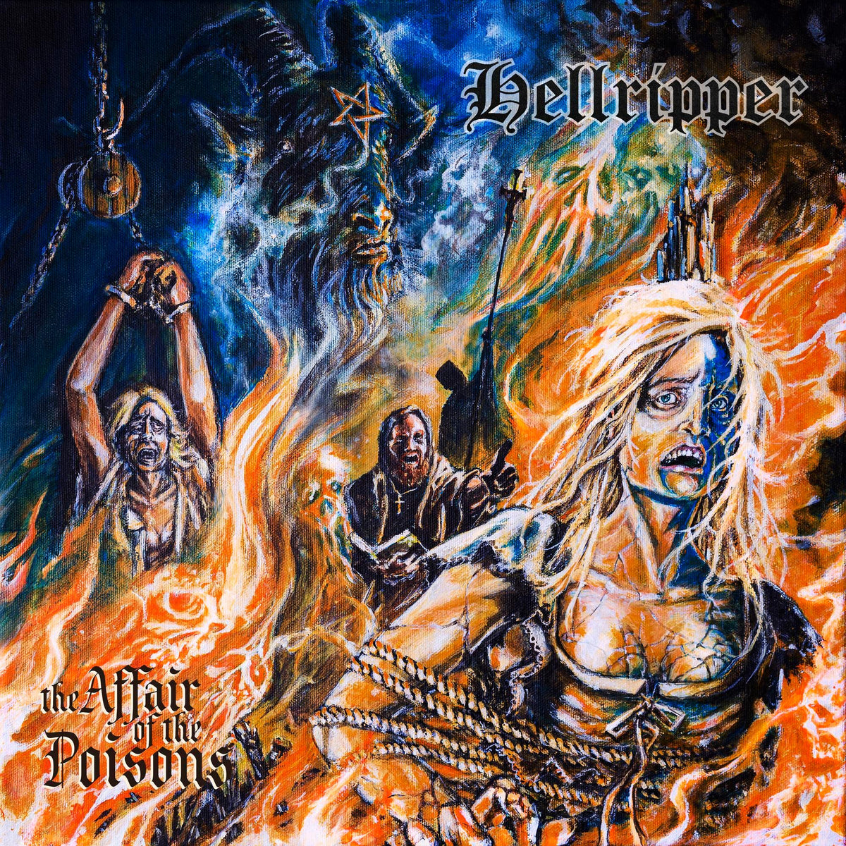 Hellripper – The Affair of the Poisons vinyl record cover