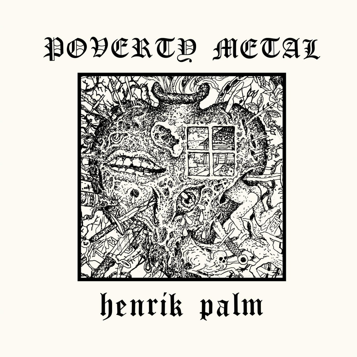 Henrik Palm – Poverty Metal vinyl record cover