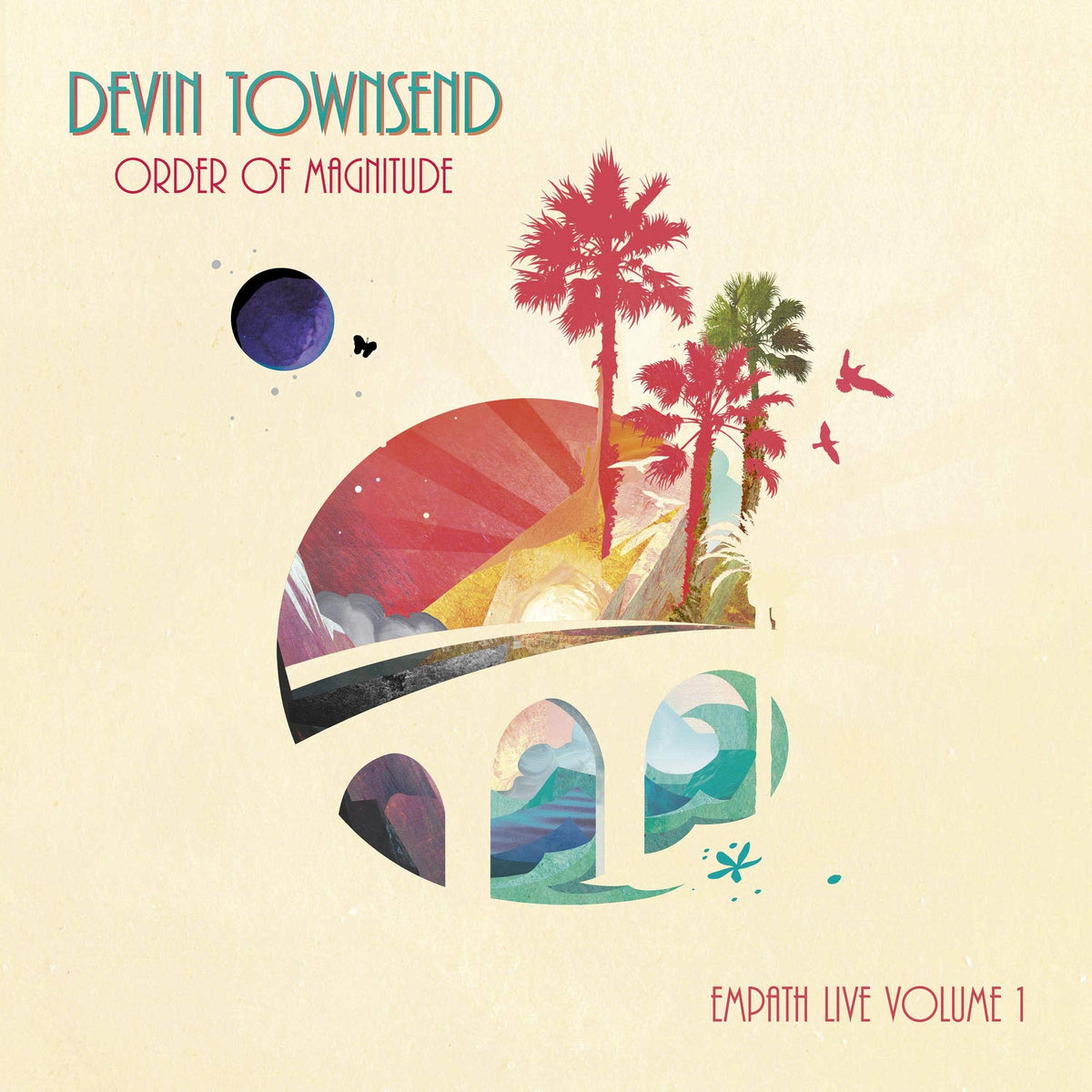 Devin Townsend – Order of Magnitude - Empath Live vinyl record cover
