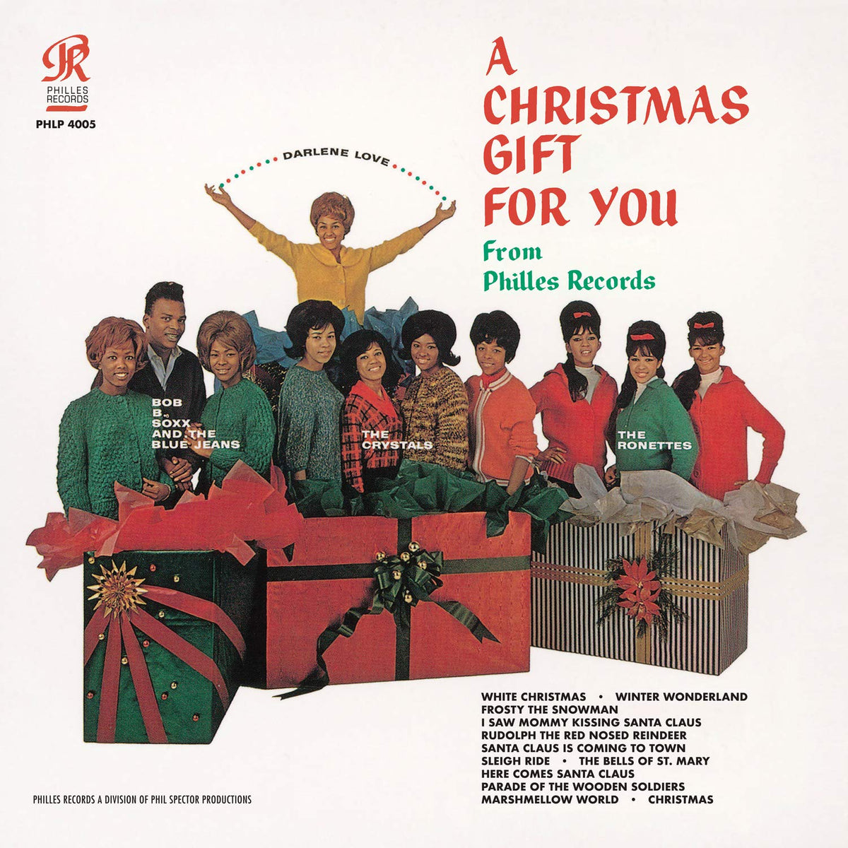 Various – A Christmas Gift For You From Phil Spector by Various vinyl record cover