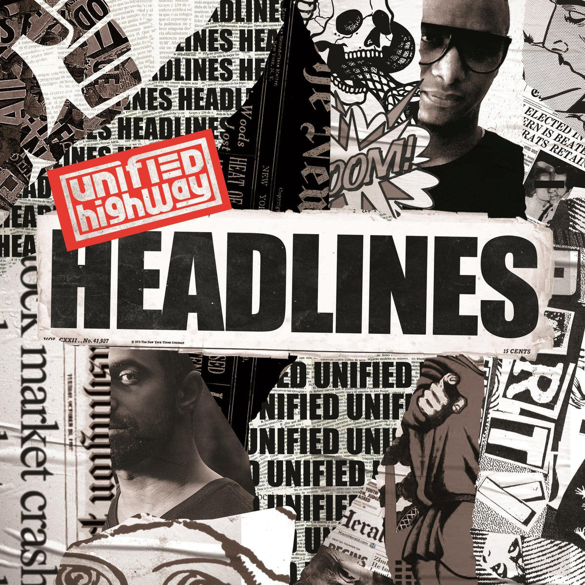 Unified Highway – Headlines vinyl record cover