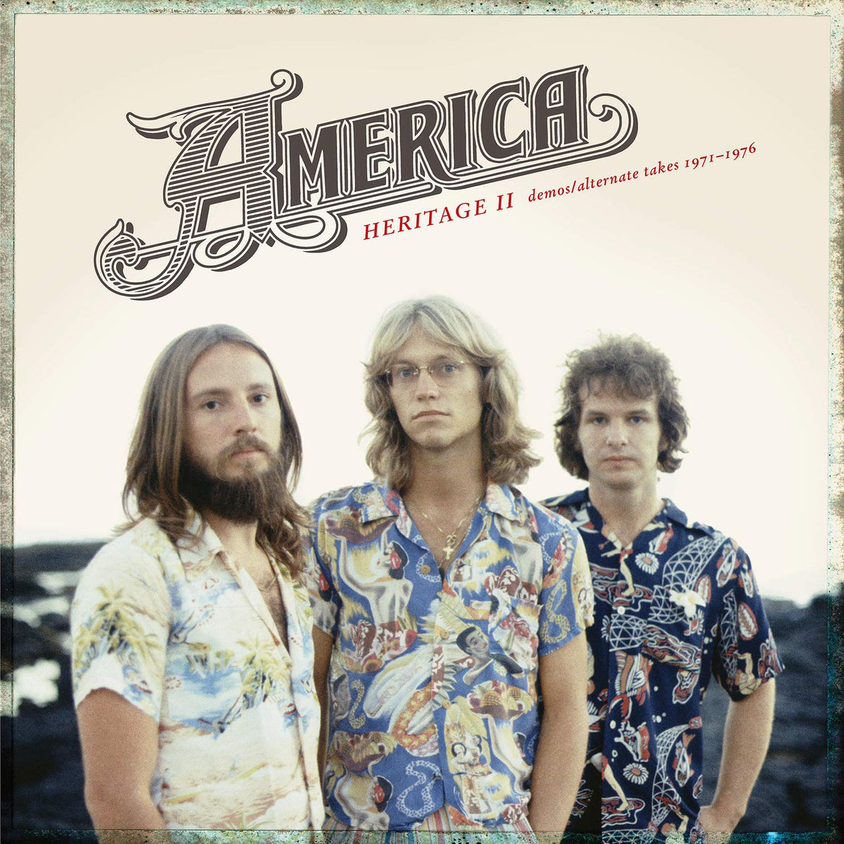 America – Heritage II: Demos/Alternate Takes 1971-1976 vinyl record cover