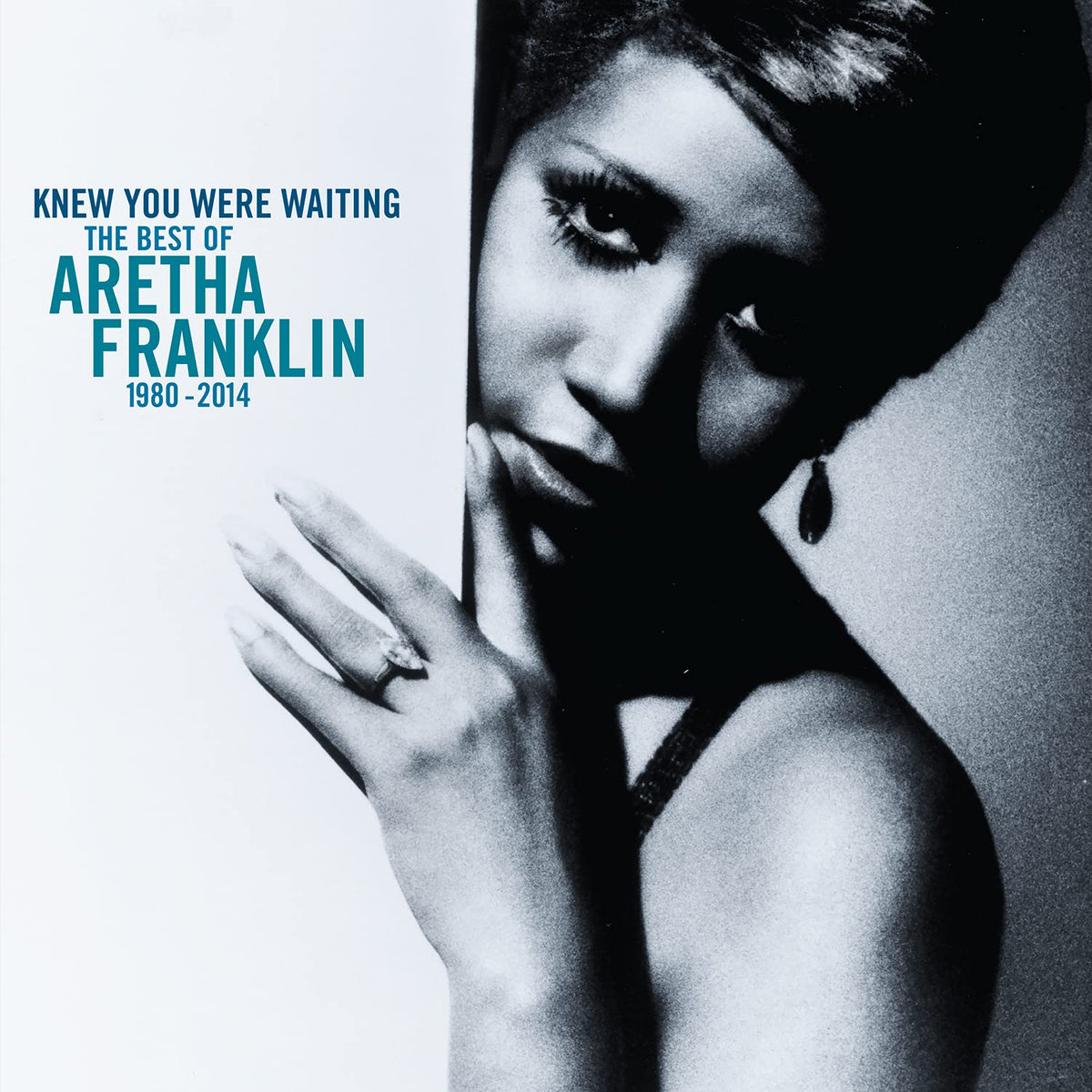 Aretha Franklin – Knew You Were Waiting: The Best Of Aretha Franklin 1980-2014 by Aretha Franklin vinyl record cover