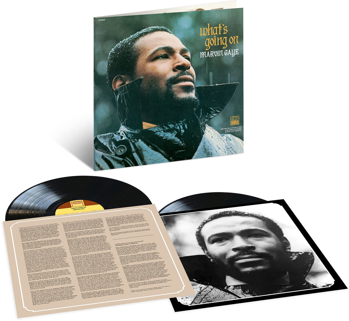 Marvin Gaye – What's Going On - Deluxe Edition 50th Anniversary vinyl record cover