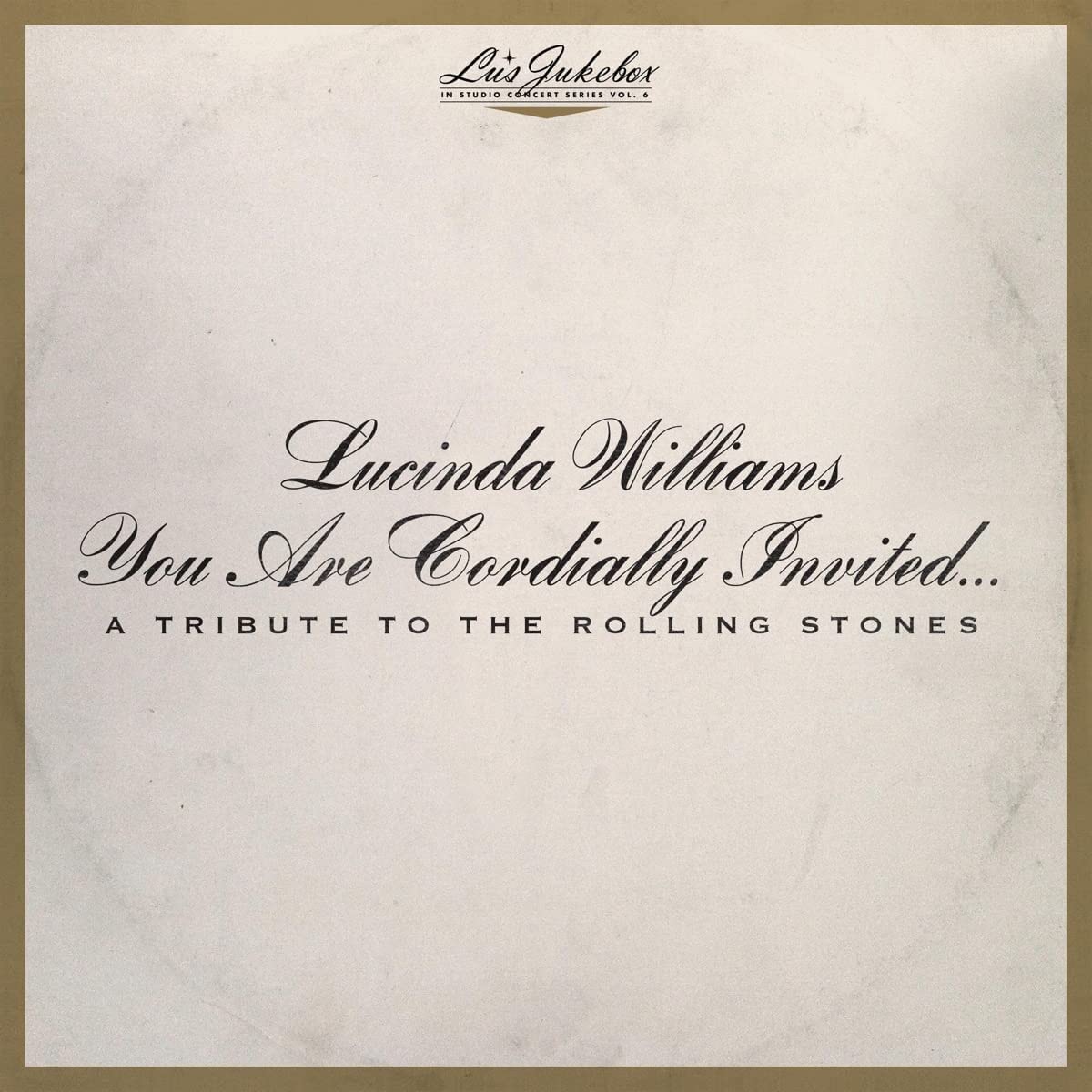 Lucinda Williams – Lu's Jukebox vinyl record cover