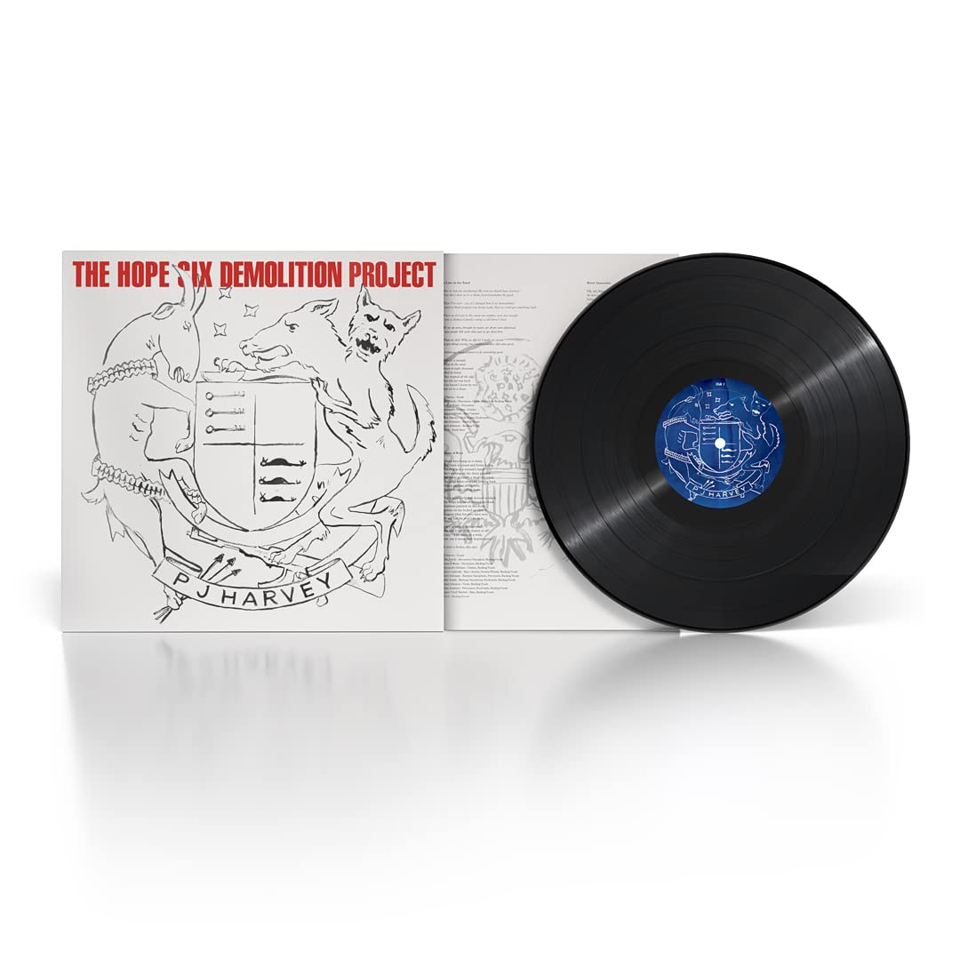 PJ Harvey – The Hope Six Demolition Project vinyl record cover