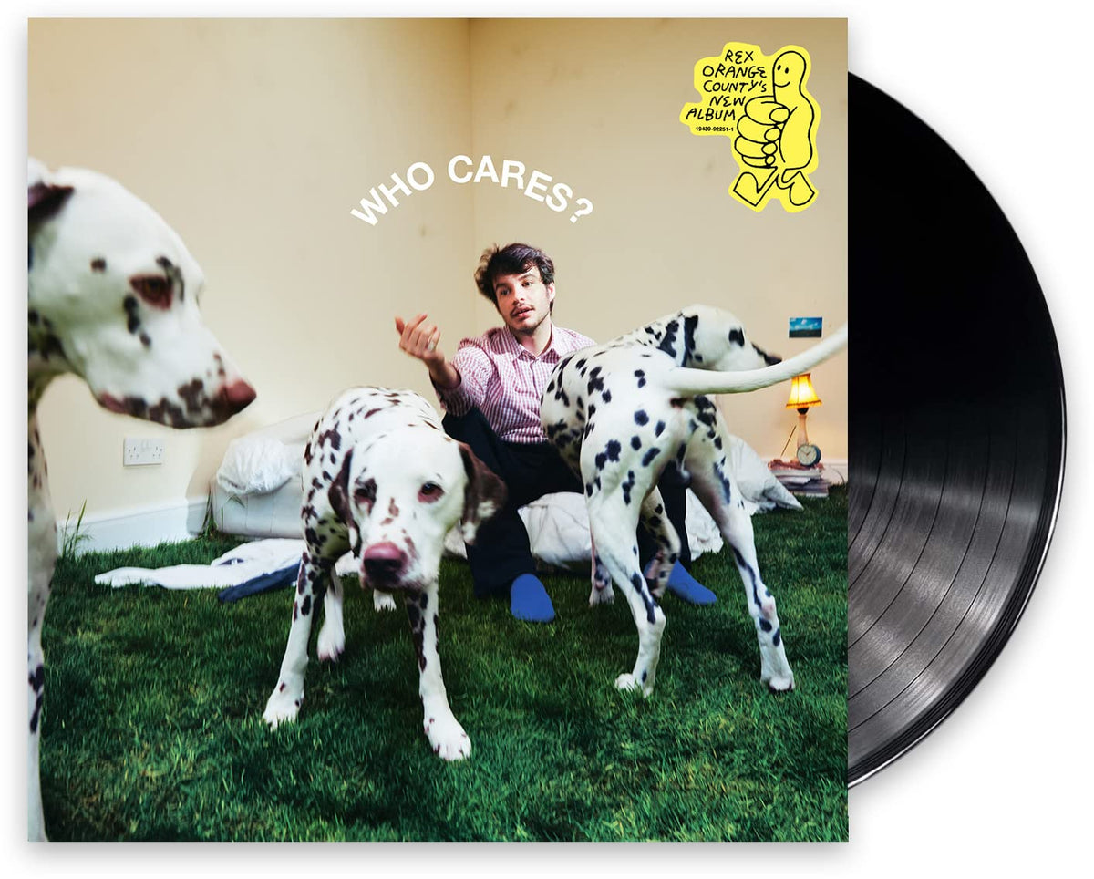 Rex Orange County – Who Cares? vinyl record cover