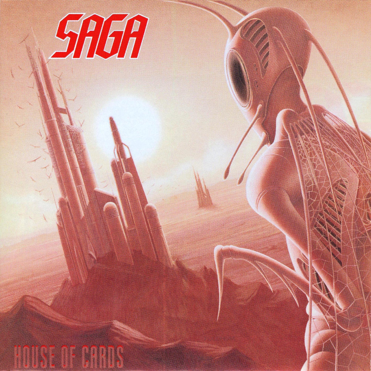 Saga – House of Cards vinyl record cover