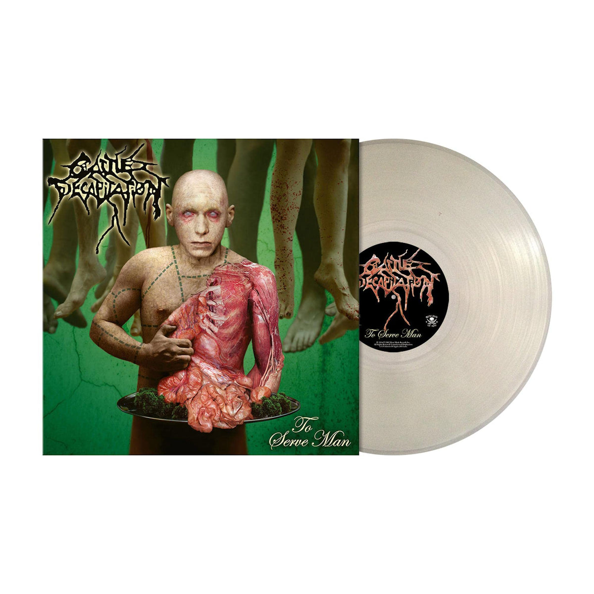 Cattle Decapitation – To Serve Man by Cattle Decapitation vinyl record cover