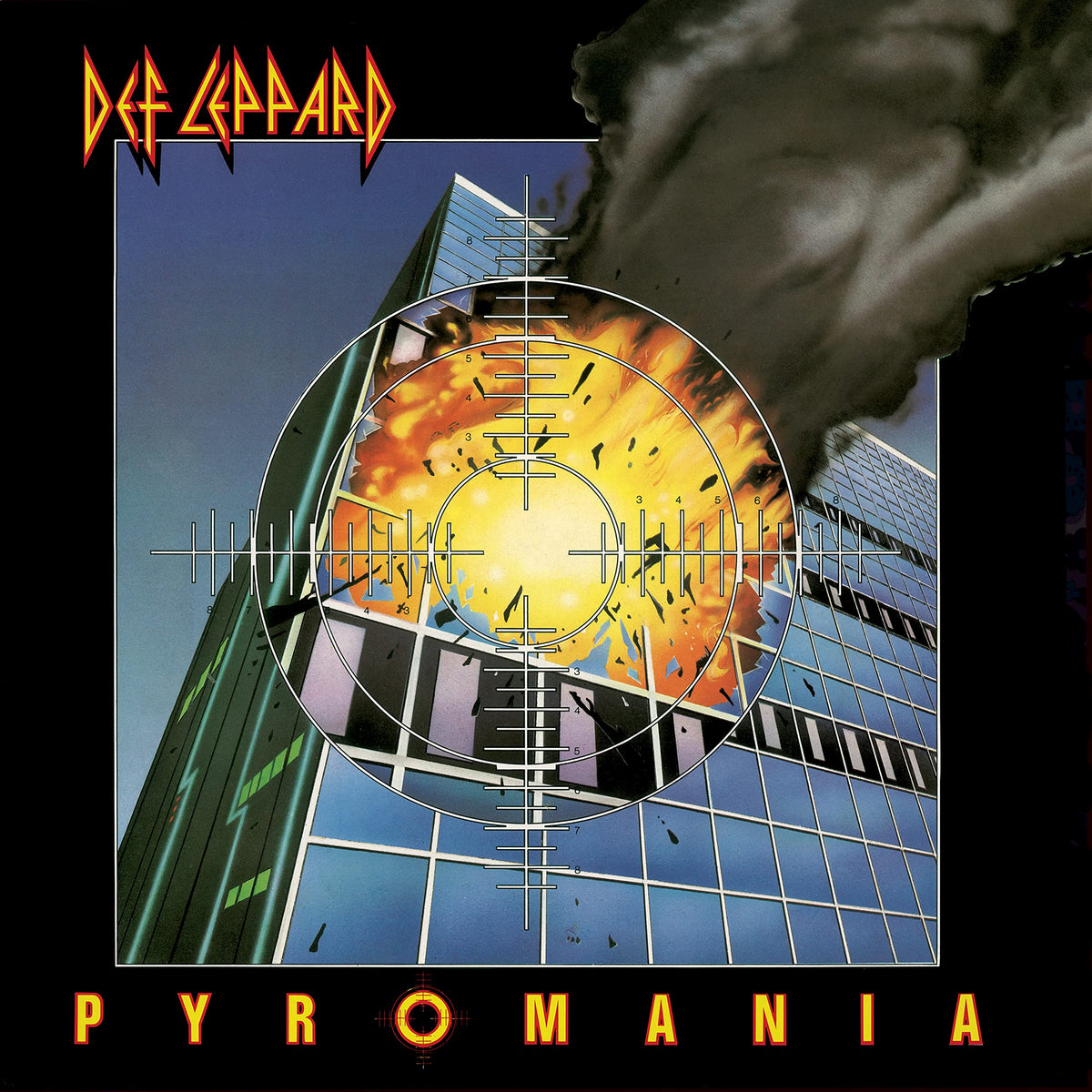 Def Leppard – Pyromania vinyl record cover