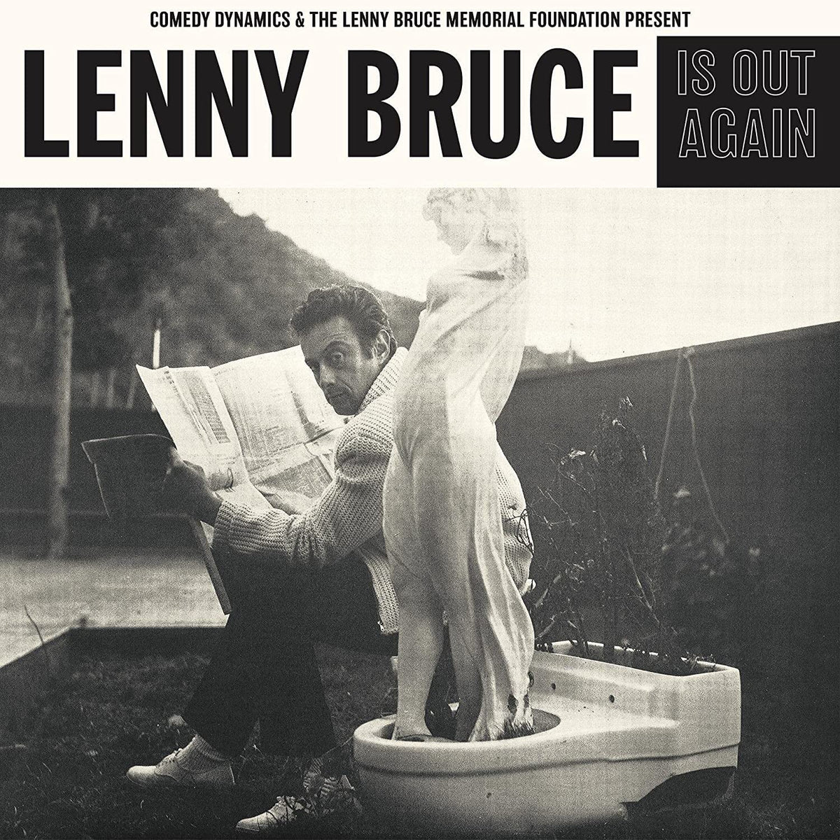 Lenny Bruce – Lenny Bruce Is Out Again (Blue Repress) — record image 1