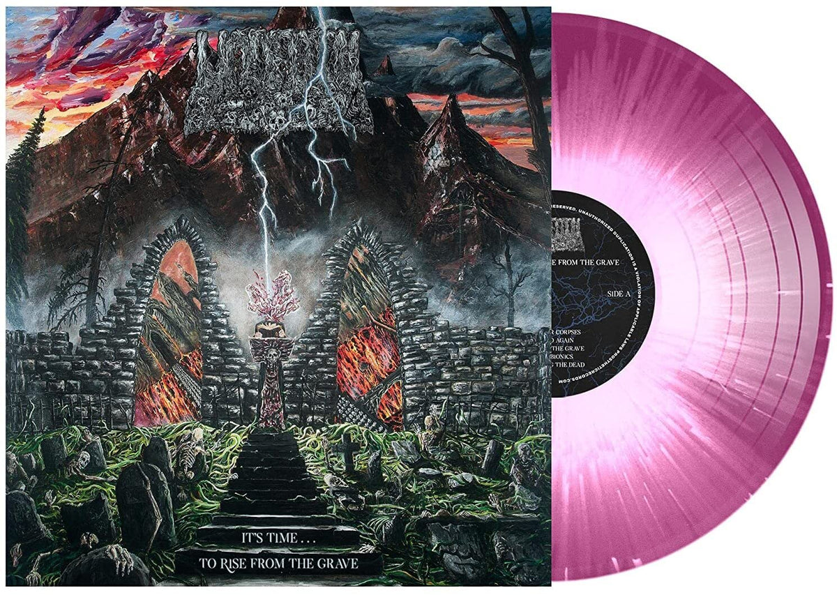 Undeath – It'S Time...To Rise From The Grave by Undeath vinyl record cover