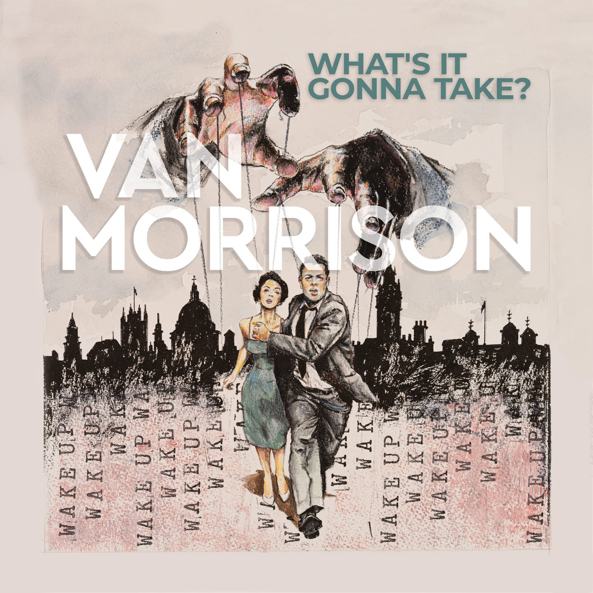 Van Morrison – What's It Gonna Take vinyl record cover
